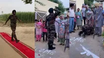 young fauji viral video