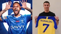 Neymar, AL hilal, Cristiano ronaldo