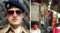 jaipur mumbai shooting rpf constable chetan singh thrashed muslim man