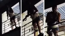 bank security guard opens fire during fight over dog in indore mp two dead six injured 