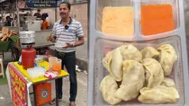english professor selling momos