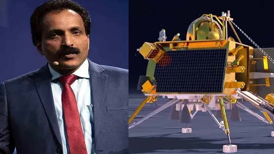 isro chief s somnath vikram lander landing