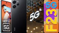 5g smartphones under 10k: redmi 12 5G galaxy F23 5G infinix hot 30 5G