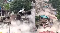 kullu himachal building collapse