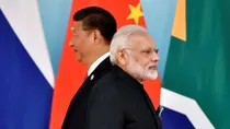 Prime Minister Modi and Chinese President Xi Jinping had an informal conversation in BRICS Summit.