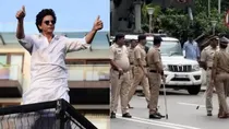 shah rukh khan mannat police security
