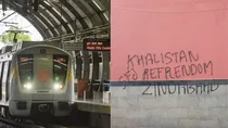 Delhi metro stations defaced ahead of G20 summit with pro-Khalistani slogans