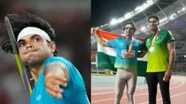 moment when neeraj chopra defended arshad nadeem