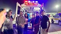 delhi aiims bangalore flight heart patient 2 year old child 
