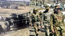 9 security men killed and 17 injured in suicide blast in Khyber Pakhtunkhwa, Pakistan.