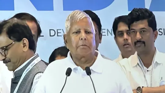 lalu yadav attacks bjp and pm modi asks about swiss bank money