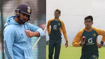 INDvsPAK Rohit Sharma Naseem Shaheen
