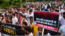 A 28 year old man raped a 85 year old woman, cuts her lips with blade in Delhi.