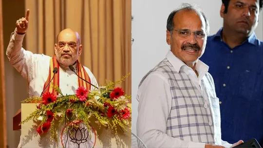 Adhir ranjan, Amit shah, One nation one election