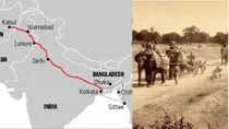 grand trunk road history sher shah suri uttara path maurya empire GT road