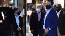 US President joe biden with bodygaurd (AP)