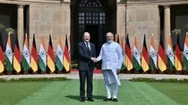 PM Modi With German Chancellor  