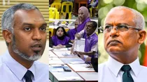 Ibrahim Mohamed Solih and Mohamed Muiz