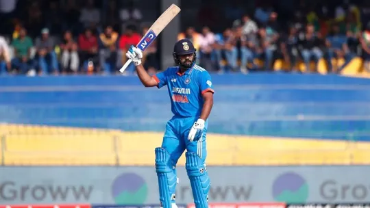 rohit sharma becomes second fastest to reach to 10 thousand runs