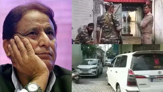 azam khan rampur house raided