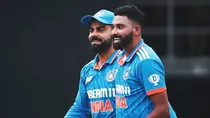 Indian fast bowler Mohd Siraj 
