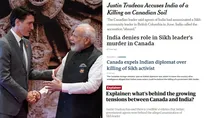 INDIA Canada controversy over sikh leader death