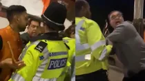 britain ganesh chaturthi ruckus police misbehaves with hindu priest one arrested viral video