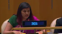 Pakistan raised Kashmir issue once again in UNGA, India replied vacate PoK, stop terrorism.