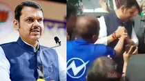 Deputy CM Devendra Fadnavis visits flood affected areas in Maharashtra's Nagpur district. 