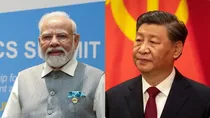 Chinese President Xi Jinping and Indian PM Narendra Modi