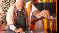 pm modi bhilwara dungri temple donation box priest claim 21 rupee envelope bjp video viral 