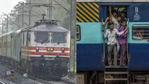 man fell off while dozing at train door landed in river jharkhand bokaro sambalpur express viral