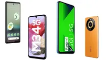 best phones under 25K: Realme Narzo 60 Pro Oppo F23 5G Redmi K50i 5G Samsung Galaxy M34 5G Google Pixel 6a