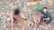 viral video murder case witness barking like dog