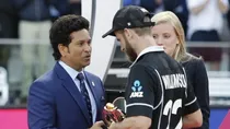 Sachin Tendulkar awards MVP award to Kane Williamson after 2019 WC