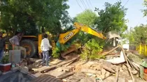 Bulldozer action on house of ujjain rape accused