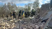 Russian strike kills at least 51 in north-east Ukraine