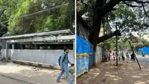 bengaluru bus stop steel shelter worth 10 lakh rupees stolen delay in filing police case 