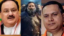 rahul gandhi ravaan poster bjp amit malviya jp nadda 