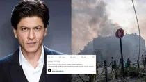 shahrukh khan viral tweet on Palestine.