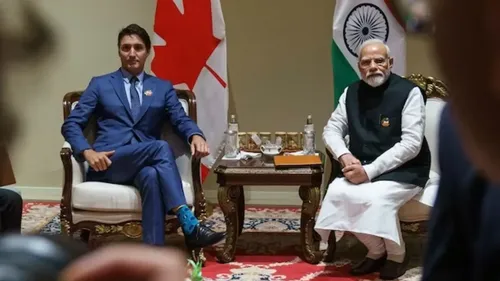 canada pm justin trudeau targets india while talking about israel and rule of law