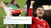 cristiano ronaldo raise palestine flag viral video israel hamas conflict fact check