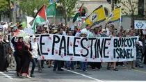 Canada PM Justin Trudeau condemned Hamas supporters protest in the country. 