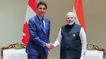 Trudeau with PM Modi