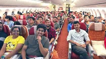 first charter flight carrying 212 Indians from Israel landed in Delhi Operation Ajay