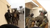 israel army realeased video of soldiers rescuing 250 hostages from gaza hamas millitants fight