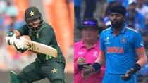 Hardik Pandya dismisses Imam Ul Haq in Ind vs Pak at ODI World Cup