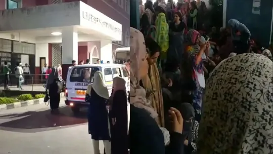 around 500 girls complained of food poisoning in aligarh muslim university admitted to hospital