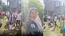 family welcomed back daughter with band baaja after in laws deceived her ranchi jharkhand viral