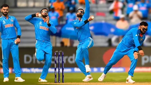 Virat Kohli bowls in international cricket after six years, Twitteratti goes crazy